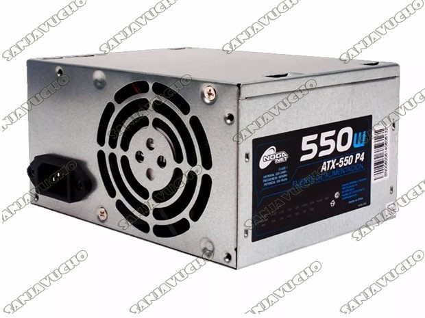 &u+ FUENTE PC 550W NOGA ATX 24 PINS SATA
